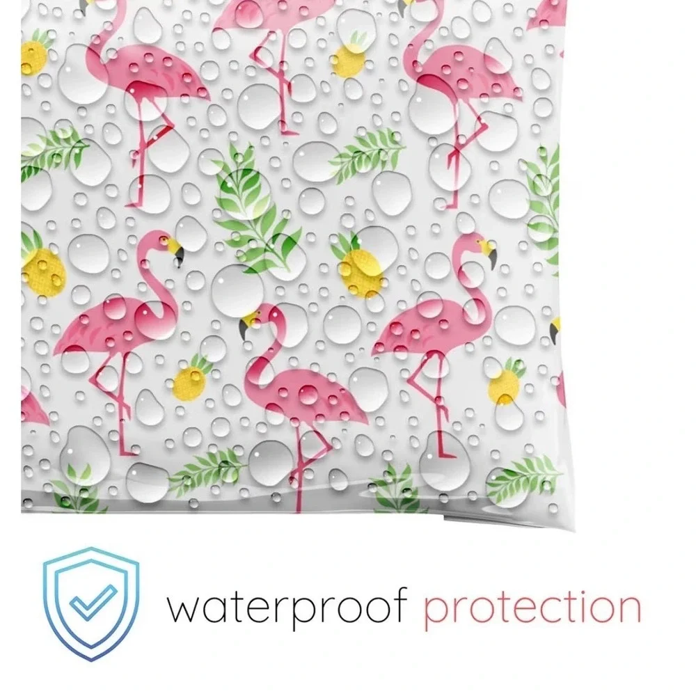 Flamingo Pineapple Mailer Shipping Bags 20 - 10x13 inch‎ Reusable Waterproof